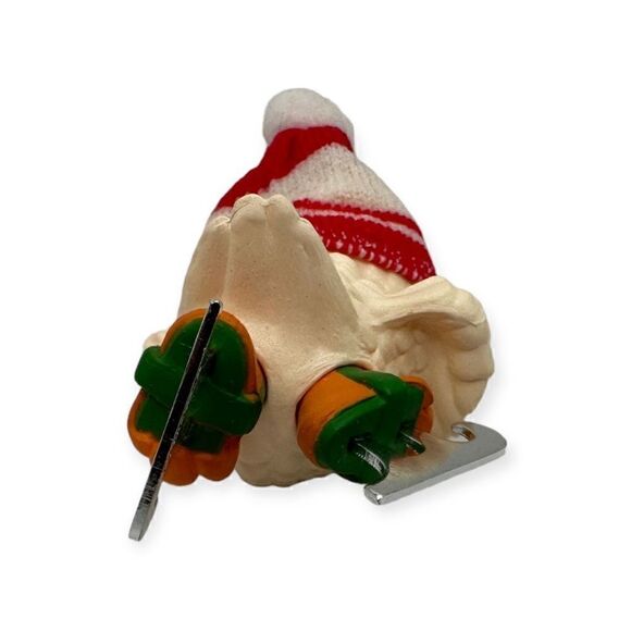 Hallmark Handcrafted Ornament Ice-Skating Owl 1985 QX476-5 - Picture 8 of 10